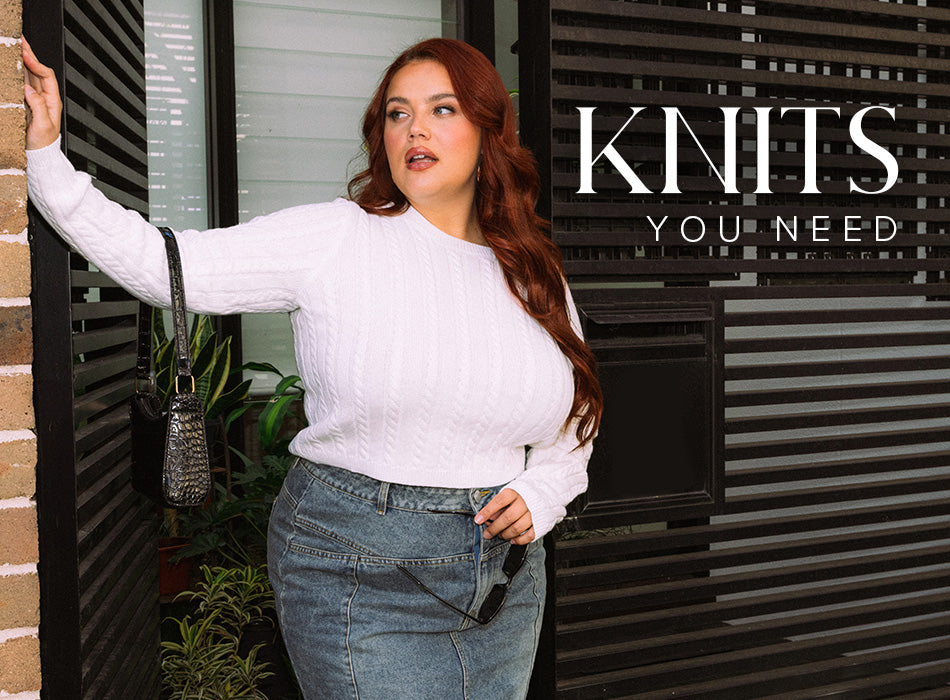 Shop Knitwear You And All Curvy Plus Size