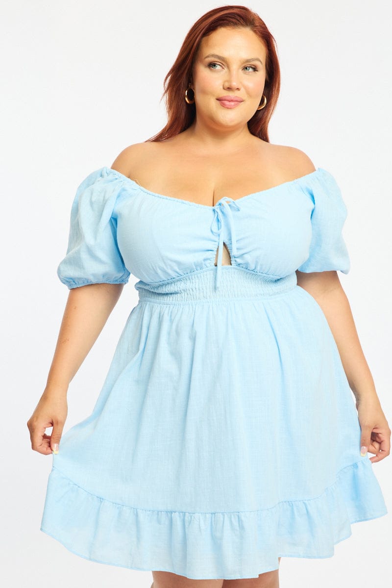 princess polly baby blue dress Navy Blue Maxi Dress - Pleated Maxi Dress - Backless Cutout Gown