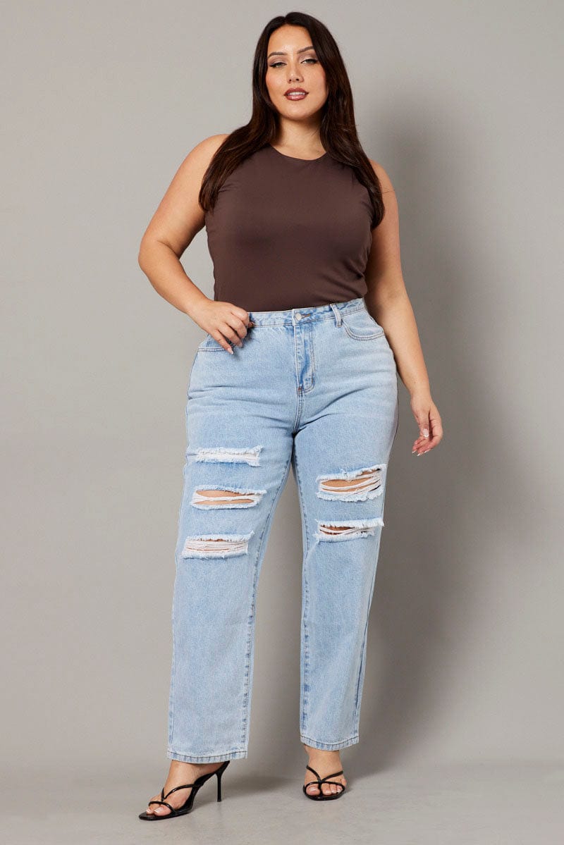 Baggy Jeans For Ripped Jeans Size 12 Black Cute Cut Up Jeans Girls