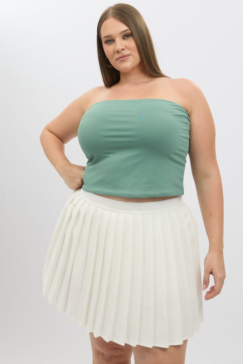 White Tennis Skirt You All1