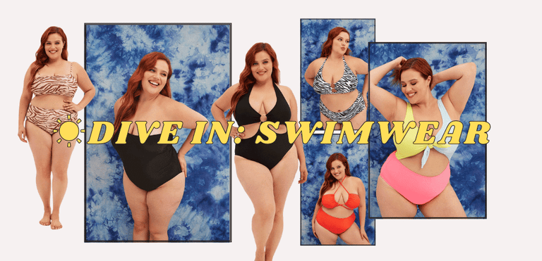 Dive In: Women's Swimwear