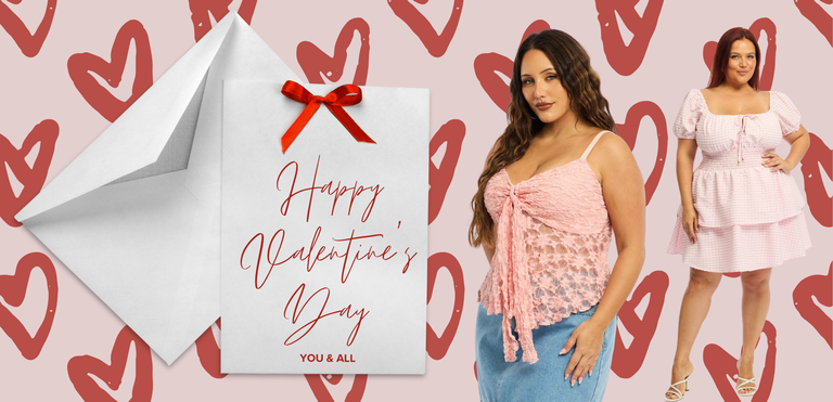 Plus Size Outfits for Valentine’s Day