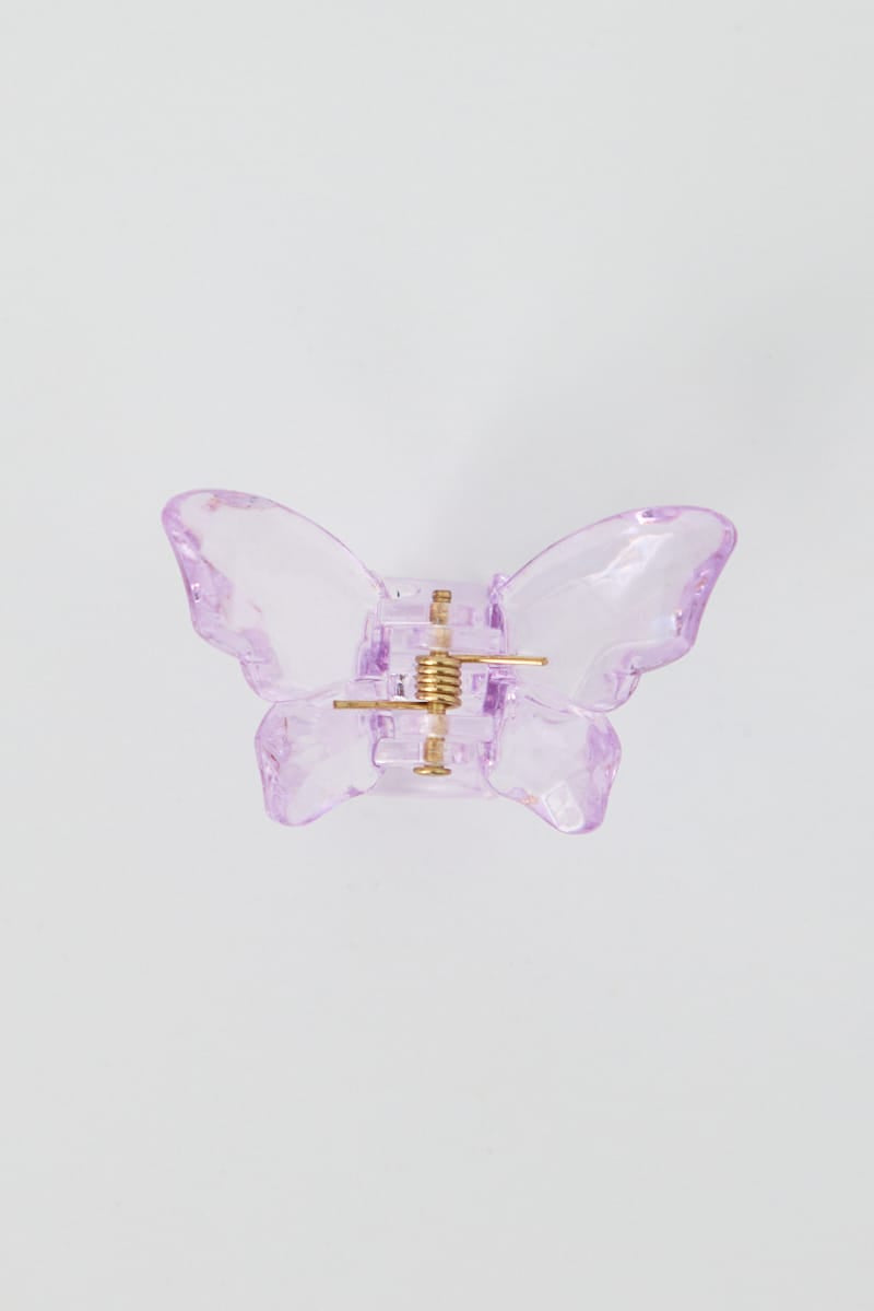 Multi Colour Butterfly Hair Clip