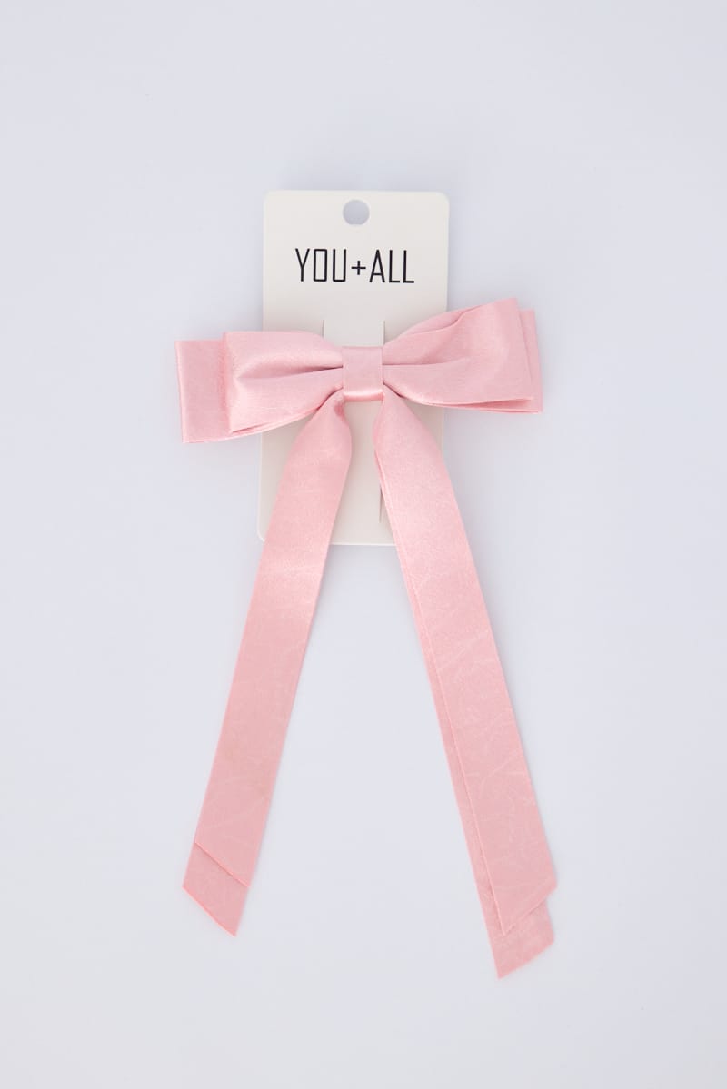 Pink Hair Bow