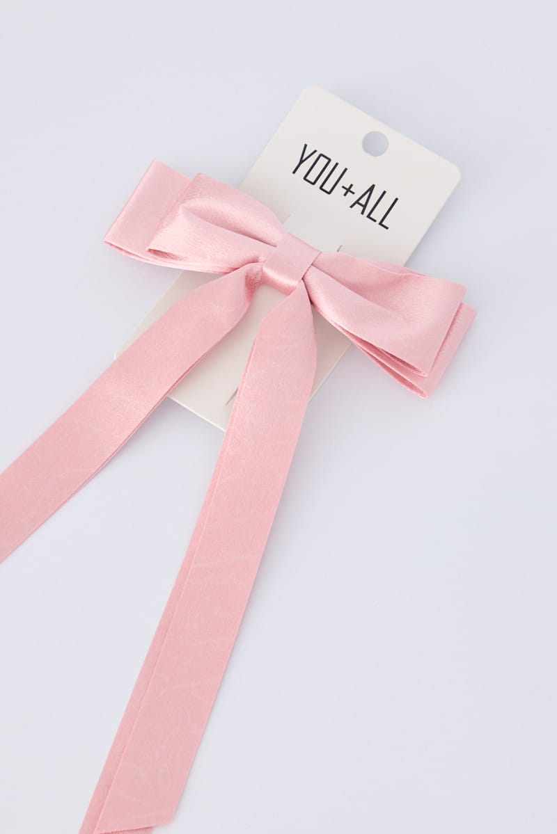 Pink Hair Bow