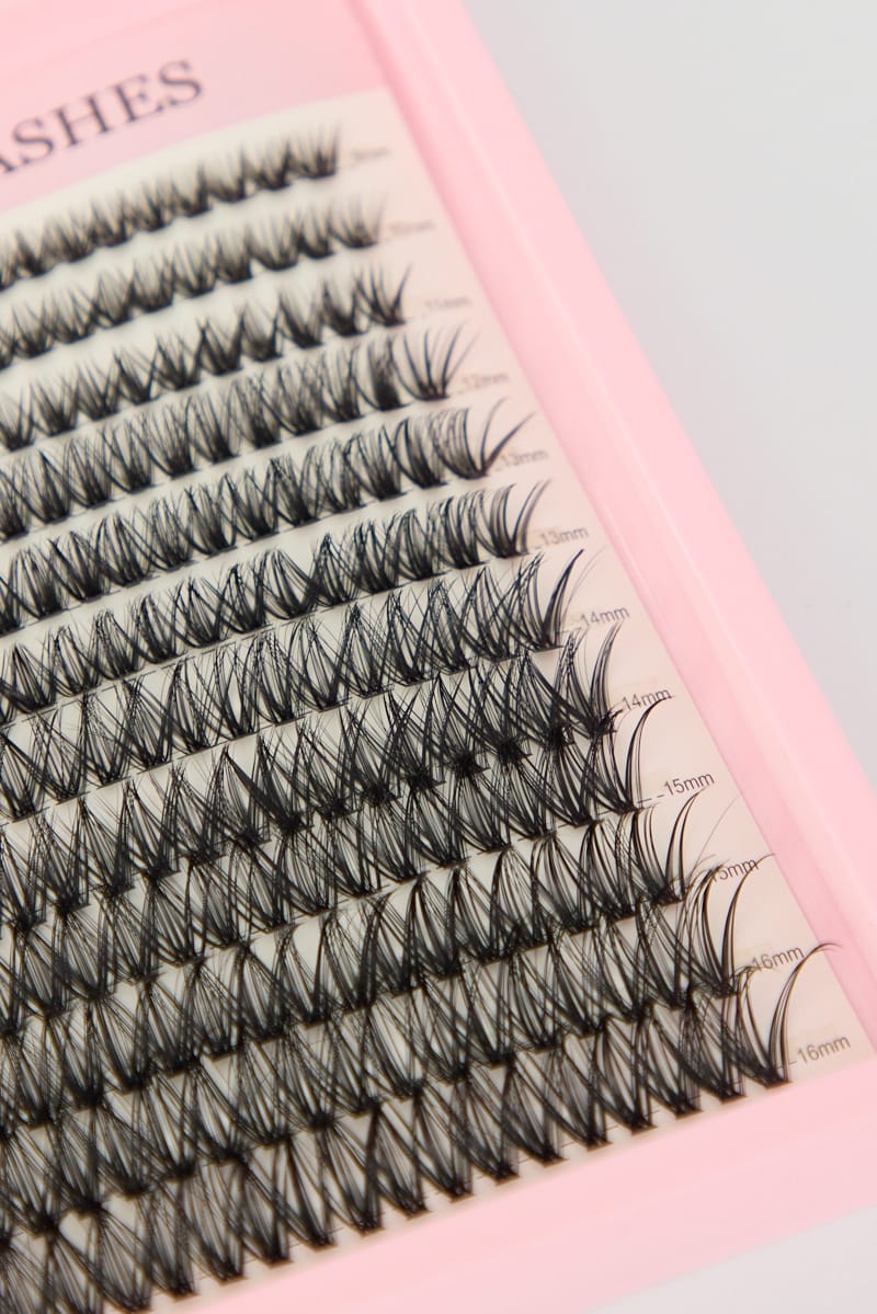 Black Diy Eyelash Extension Mixed Set