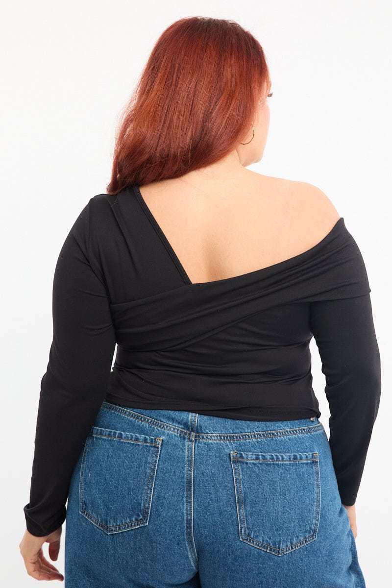 Black Long Sleeve Top Supersoft