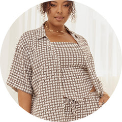 Shop Matching Set at You and All Curvy Plus Size