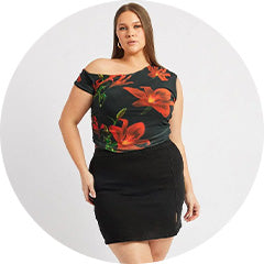 Shop Floral Tops at You and All Curvy Plus Size