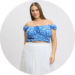 Shop Floral Tops at You and All Curvy Plus Size