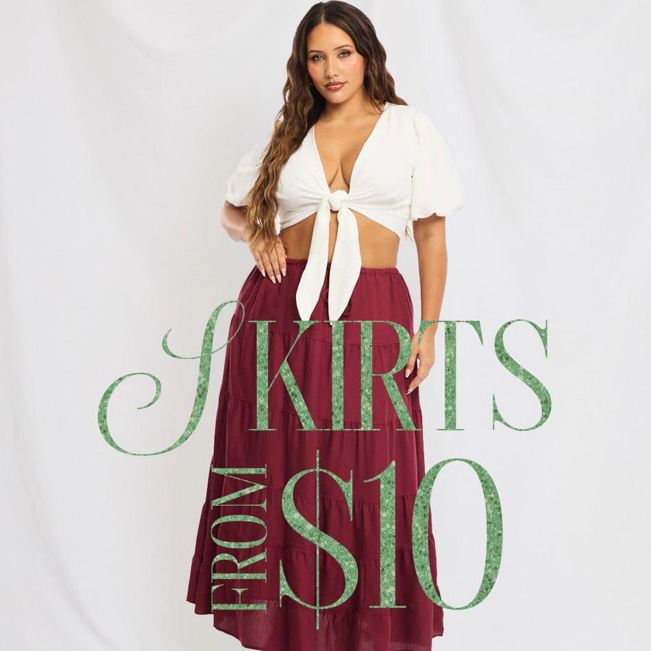 Shop Skirts at You And All Curve Plus Size