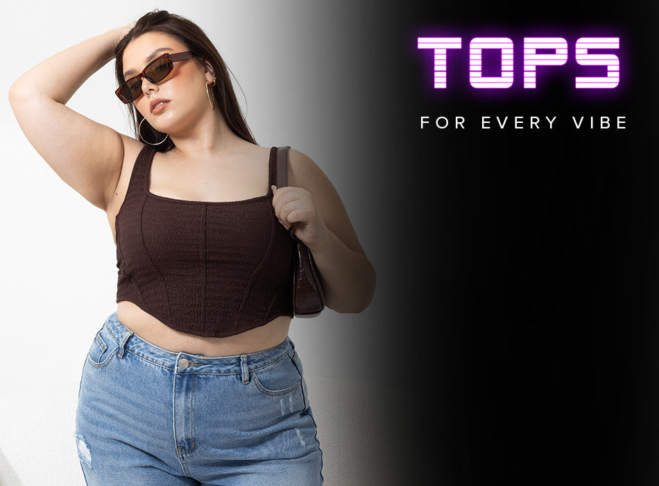 Shop Tops at You and All Curvy Plus Size 