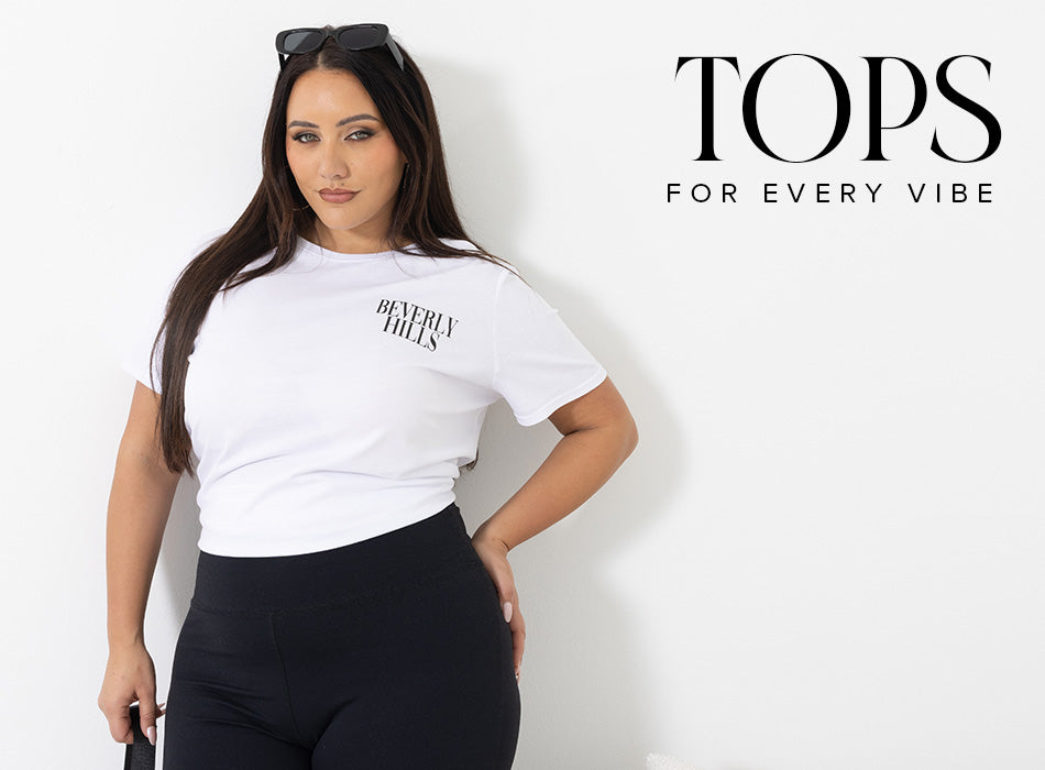 Shop New In at You and All Curvy Plus Size Tops