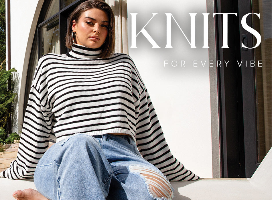 Shop Knits at You And All Curvy Plus Size