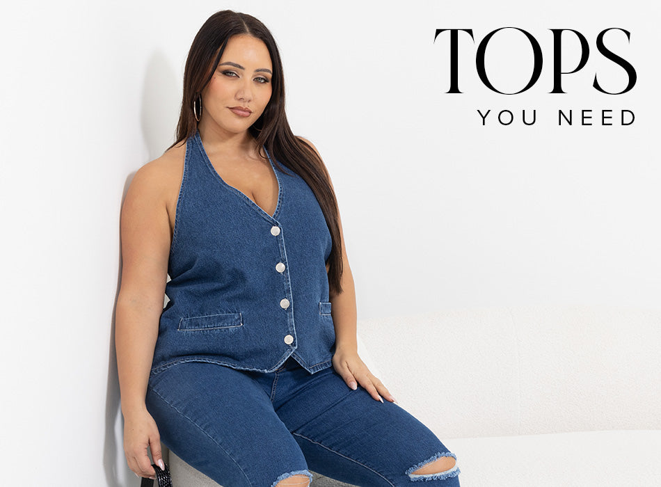 Shop Tops at You and All Curvy Plus Size 