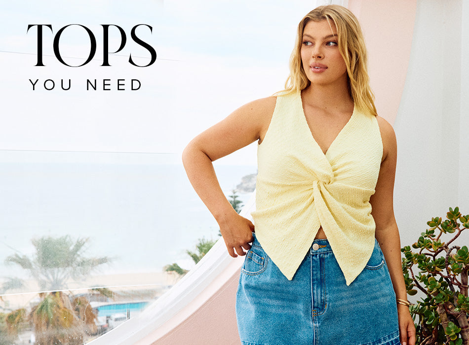 Shop Tops at You and All Curvy Plus Size 