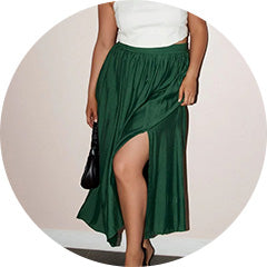 Shop Maxi Skirts at You and All Curvy Plus Size