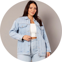 Shop Denim Jackets at You and All Curvy Plus Size