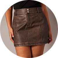 Shop Mini Skirts at You and All Curvy Plus Size 