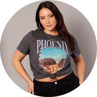 Shop Graphic Tees at You and All Curvy Plus Size 