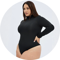 Shop Bodysuits at You and All Curvy Plus Size 