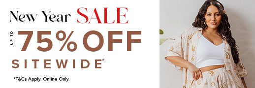 Shop New Year SALE Up To 75% OFF Sitewide at You and All Curvy Plus Size