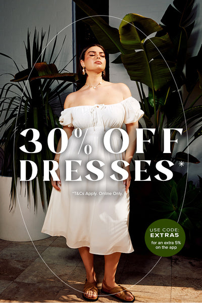 30% OFF DRESSES at You and All Curvy Plus Size Dresses, Tops, Skirts, Denim, Knitwear, Outerwear