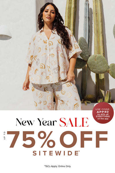 Shop New Year SALE Up To 75% OFF Sitewide at You and All Curvy Plus Size