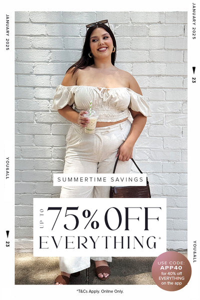 Shop Up To 75% OFF Everything at You and All Curvy Plus Size