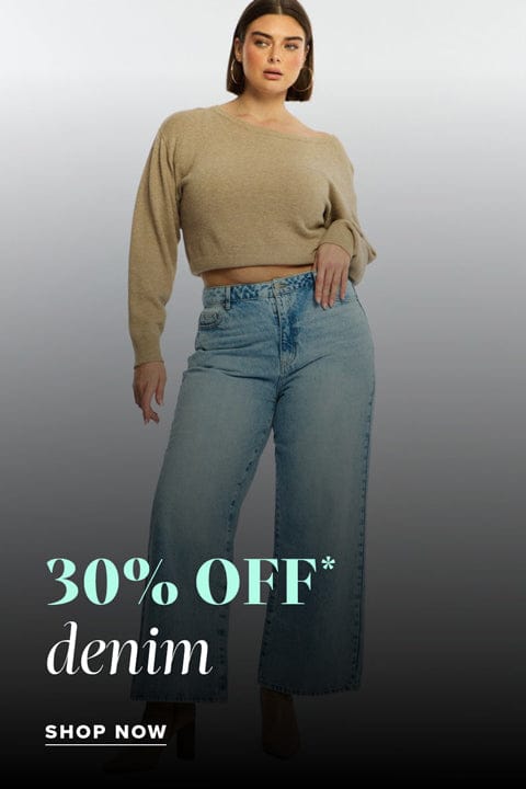 Shop Denim at You And All Curve Plus Size