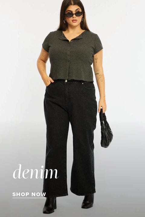 Shop Denim at You And All Curve Plus Size