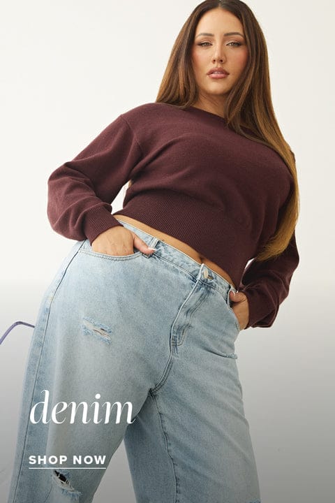 Shop Denim at You And All Curve Plus Size