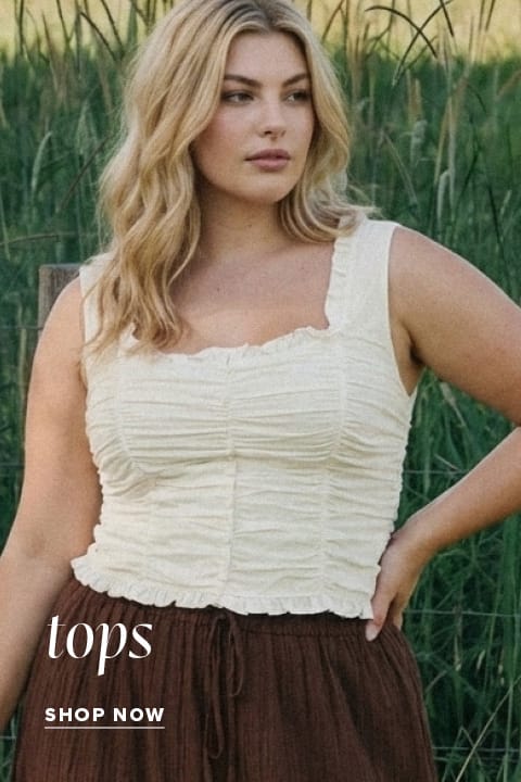 Shop Tops at You And All Curve Plus Size