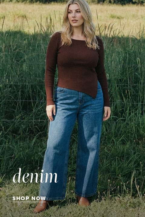 Shop Denim at You And All Curve Plus Size