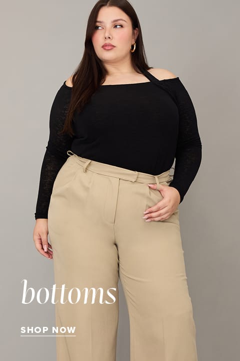 Shop Bottoms at You And All Curve Plus Size