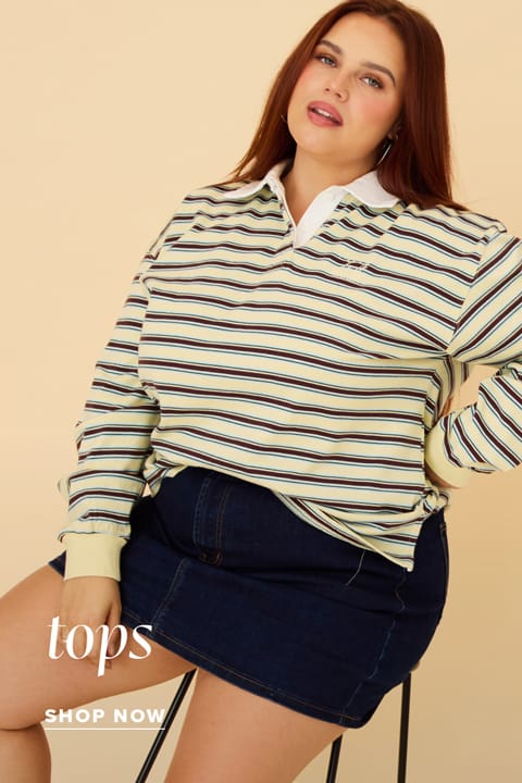 Shop Tops at You And All Curve Plus Size