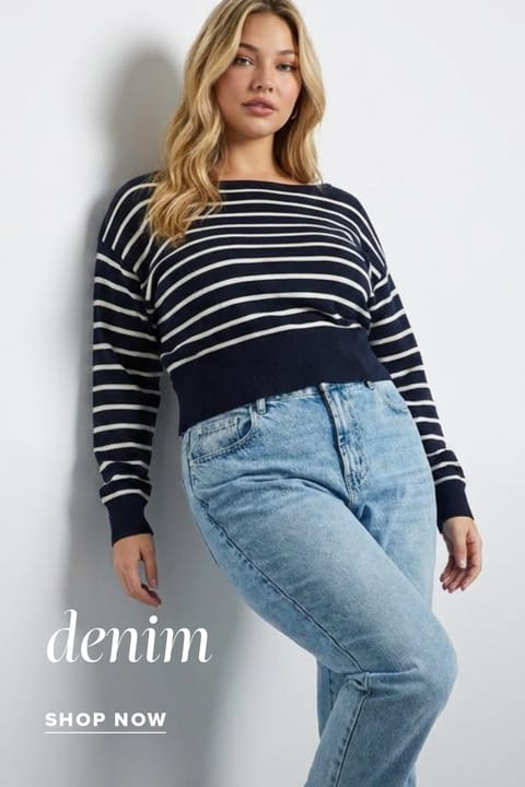 Shop Denim at You And All Curve Plus Size