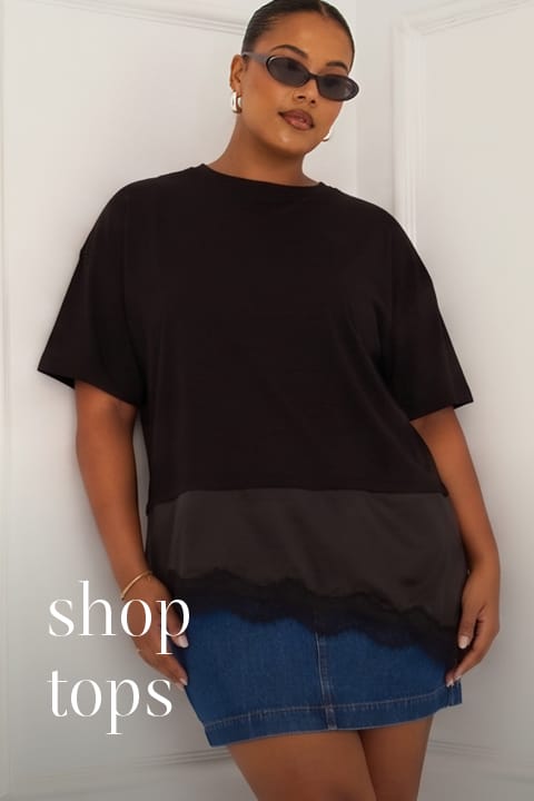 Shop Tops at You And All Curve Plus Size