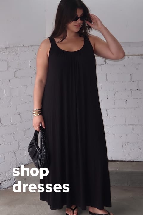 Shop New In Dresses at You And All Curve Plus Size