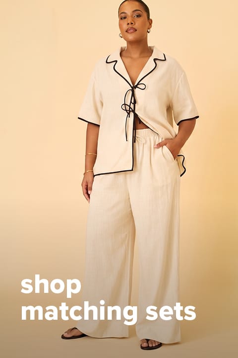 Shop New In Sets at You And All Curve Plus Size