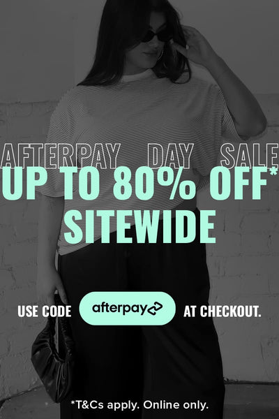 Shop Afterpay Day SALE at You And All Curve Plus Size