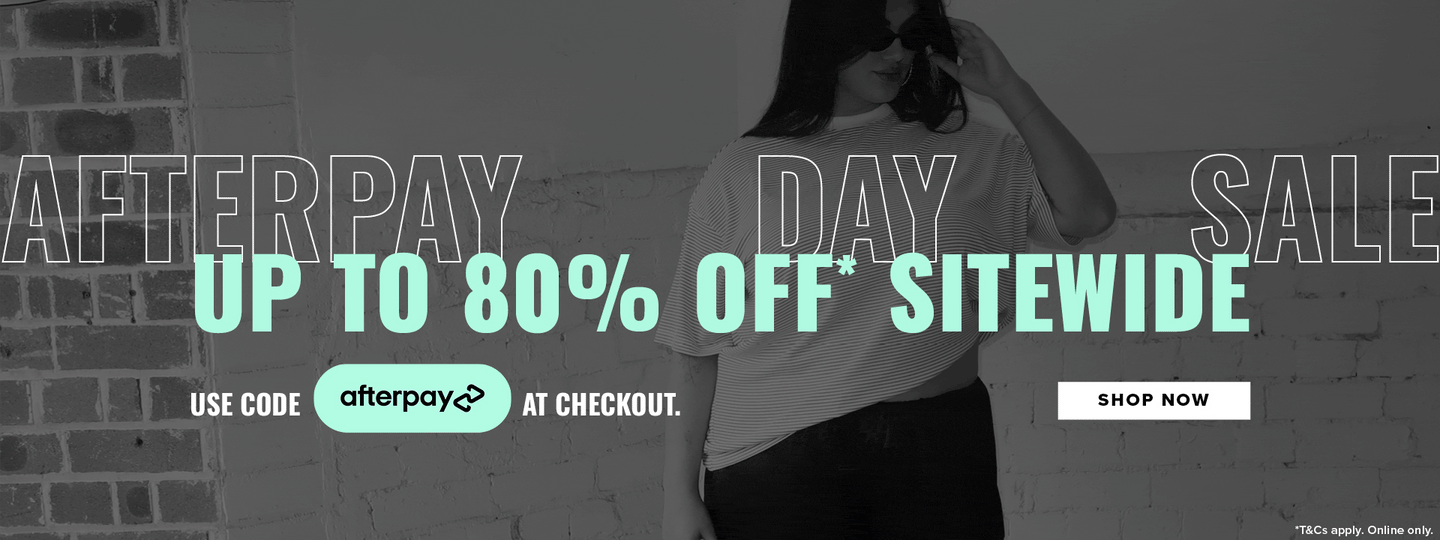 Shop Afterpay Day SALE at You And All Curve Plus Size