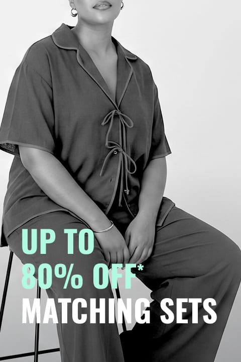 Shop Afterpay Day SALE SETS at You And All Curve Plus Size
