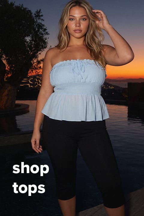 Shop Tops  at You And All Curve Plus Size