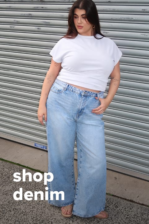 Shop Denim at You And All Curve Plus Size