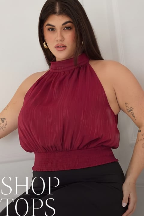 Shop Tops at You And All Curve Plus Size
