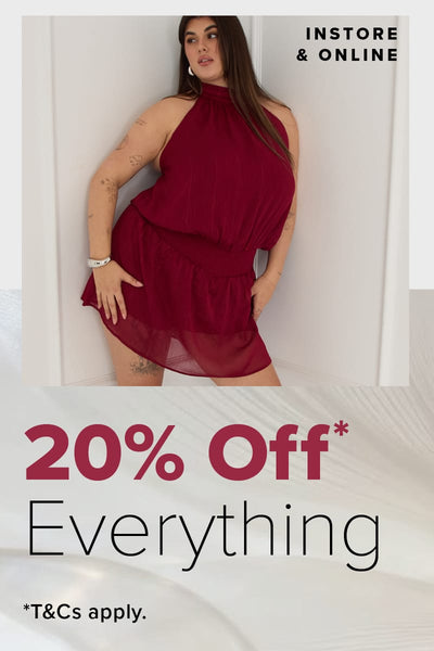 Shop 20% Off Everything* at You And All Curve Plus Size