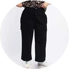 Shop Black Pants at You and All Curvy Plus Size