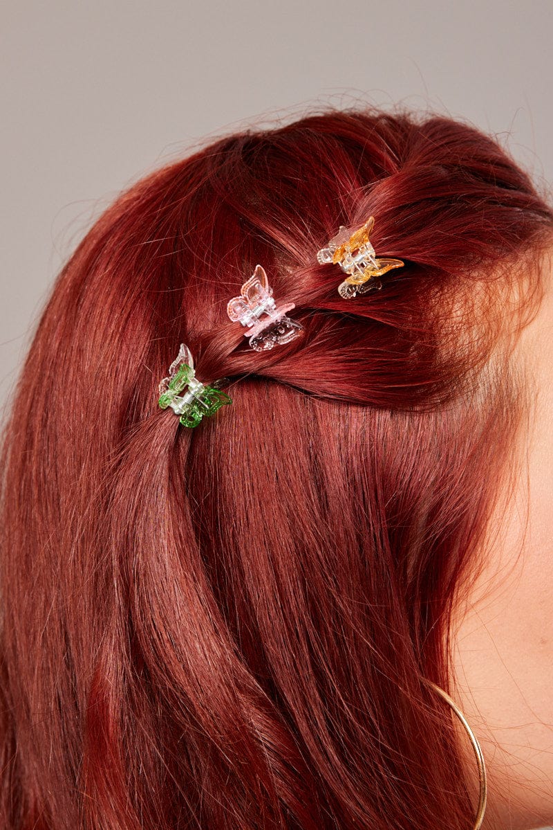Multi 9 Pack Mini Butterfly Claw Clips for YouandAll Fashion