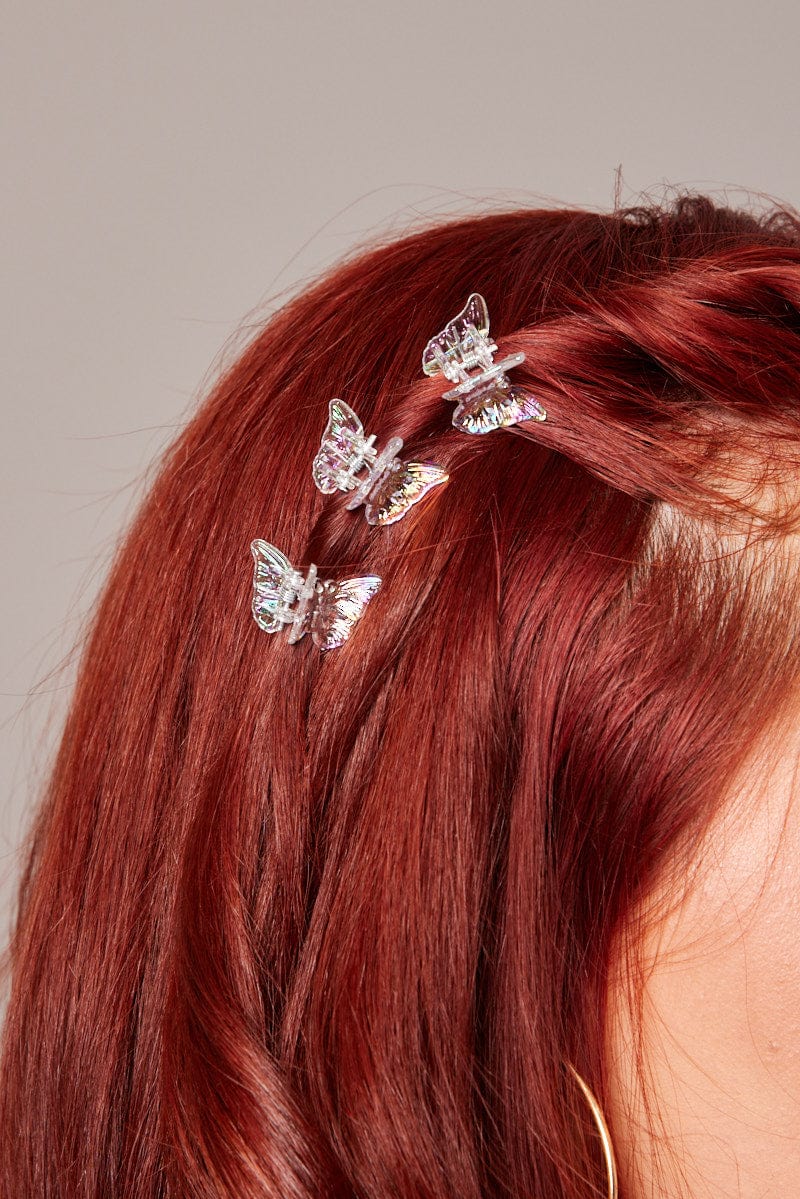 Metallic 9 Pack Mini Butterfly Claw Clips for YouandAll Fashion